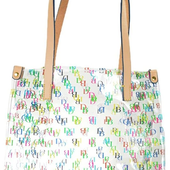 NWT Dooney Bourke Clear IT Medium Shopper Bag Purse Tote - Picture 3 of 3